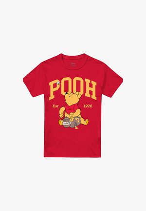 Disney, WINNIE THE POOH POOH COLLEGIC 1926 - T-Shirt print - red