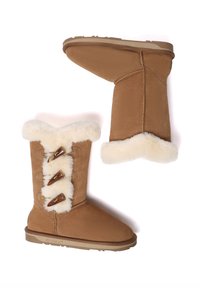 EVERAU AUSTRALIA ASHY HORN TOGGLE BUTTONS - Snowboot/Winterstiefel - chestnut