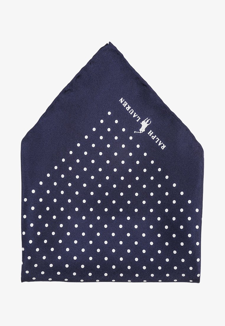 Polo Ralph Lauren POLKA-DOT SILK POCKET SQUARE - Batistă de buzunar - navy