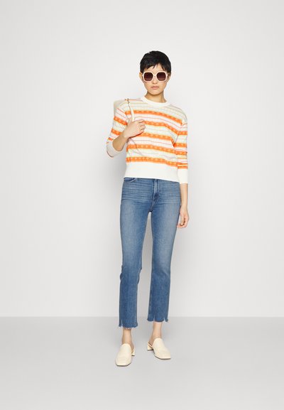 Paige CINDY - Prigludę džinsai - blue denim