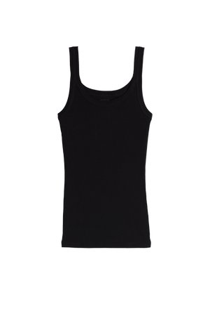 Intimissimi RACERBACK SUPIMA - Unterhemd/-shirt - black