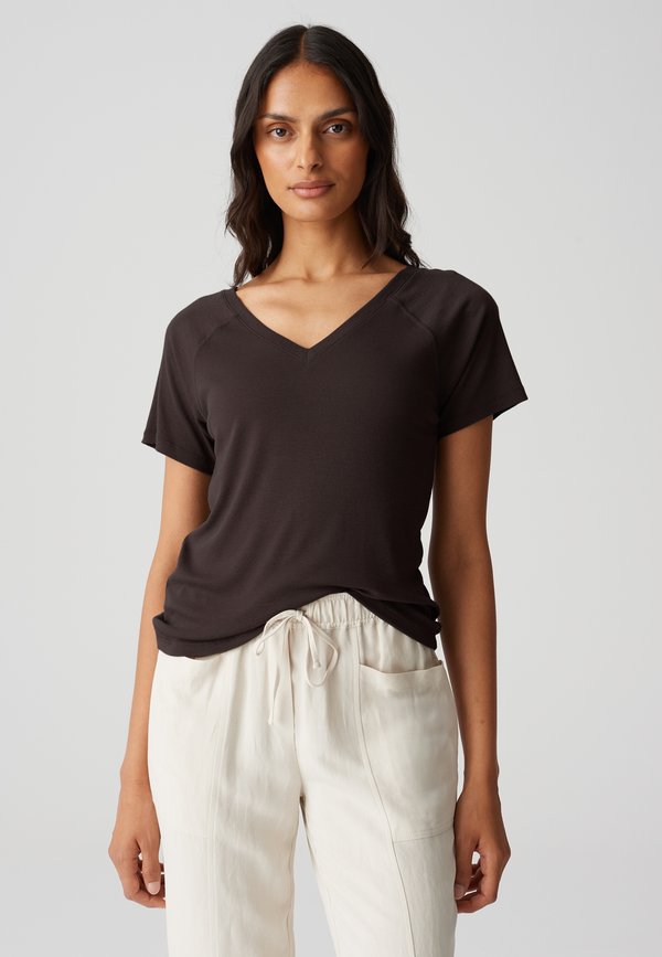 SLIM FIT RIB - T-Shirt basic