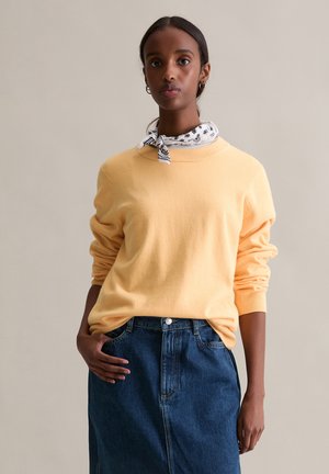 Pullover - medium orange