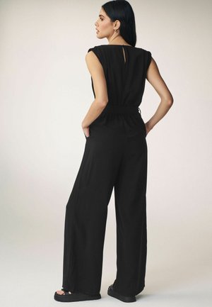 COWL NECK  PETITE - Buksedragter - black