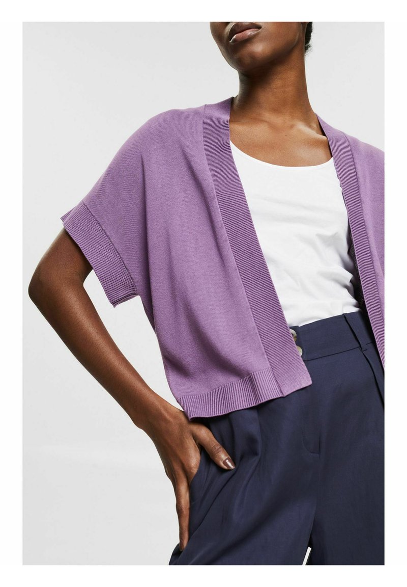 Damen Strickjacken | Esprit Collection Strickjacke purple/flieder - IM48206 Damen Strickjacken | Esprit Collection Strickjacke purple/flieder - IM48206