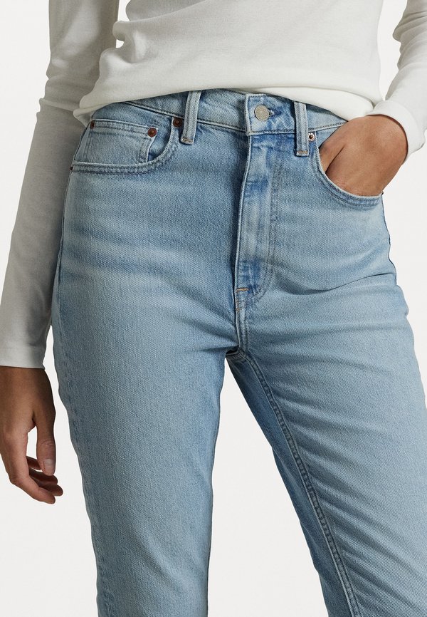 HIGH RISE SUPER SLIM JEAN - Jeans Skinny Fit - dulah wash4