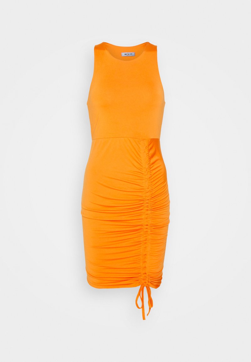 WAL G PETITE AIDEN ROUCHED MINI - Φόρεμα σε ίσια γραμμή - orange