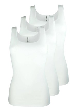 BREITE TRÄGER SERIE PASSION  3 STÜCK - Undershirt - weiß
