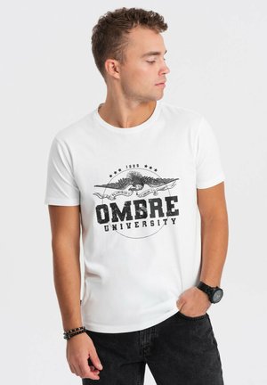 Print T-shirt - white