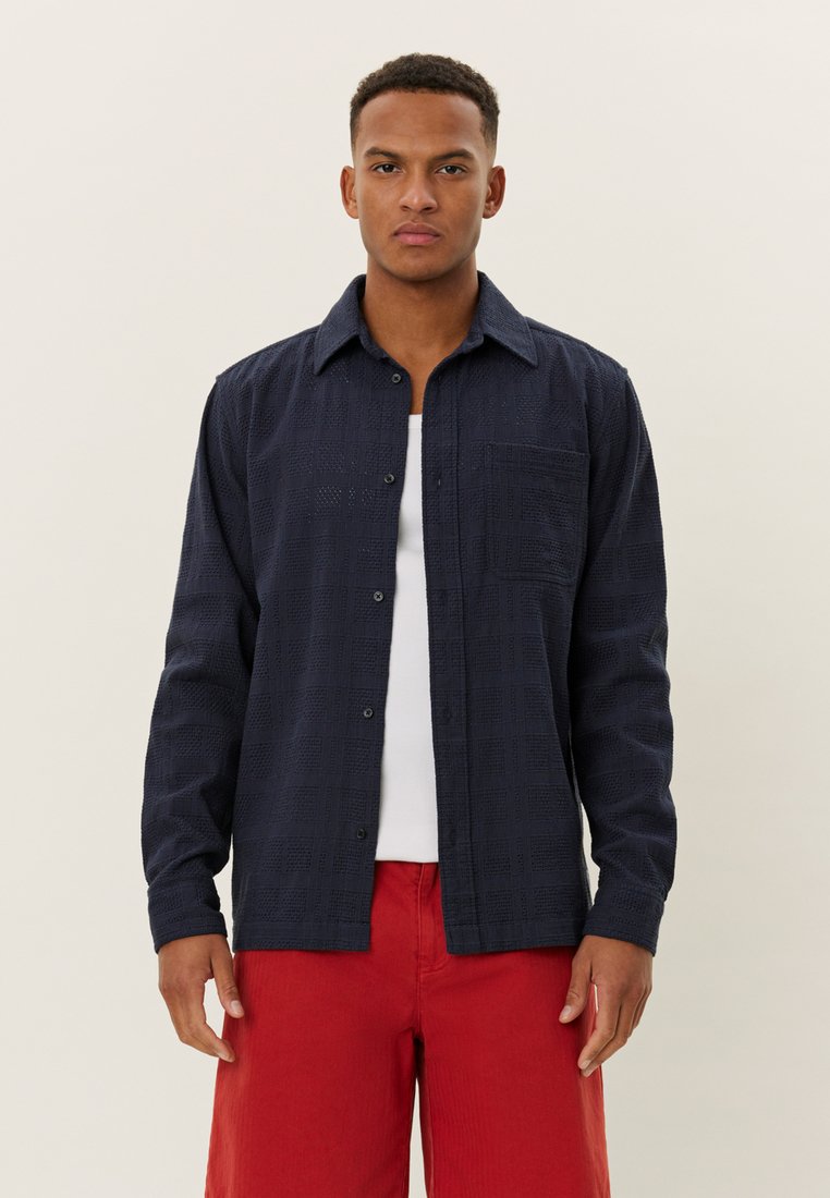 Les Deux - CHARLIE - Shirt - dark navy, Enlarge