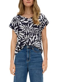 s.Oliver MIT V-AUSSCHNITT - Blouse - navy
