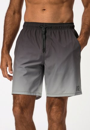 JP1880 WAISTBAND BATIK LOOK - Zwemshorts - black