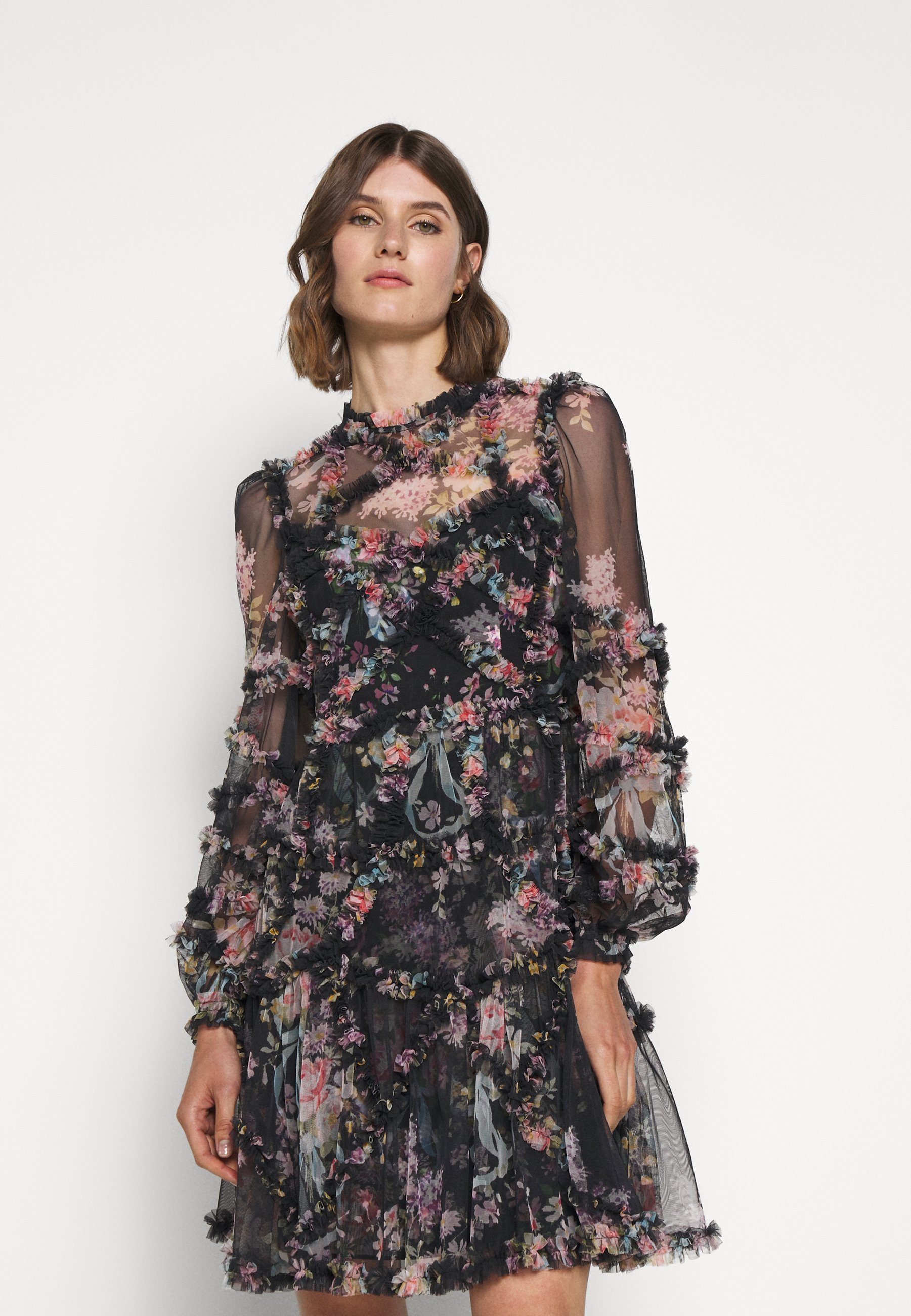 diamond cocktail dress
