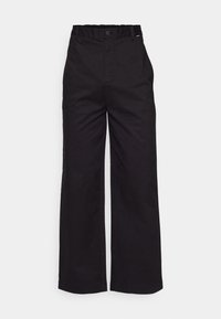 MODERN RELAXED WIDE - Trousers - black