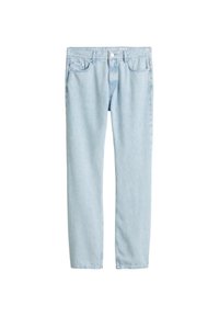 STRAIGHT FIT MID WAIST - Vaqueros rectos - light blue
