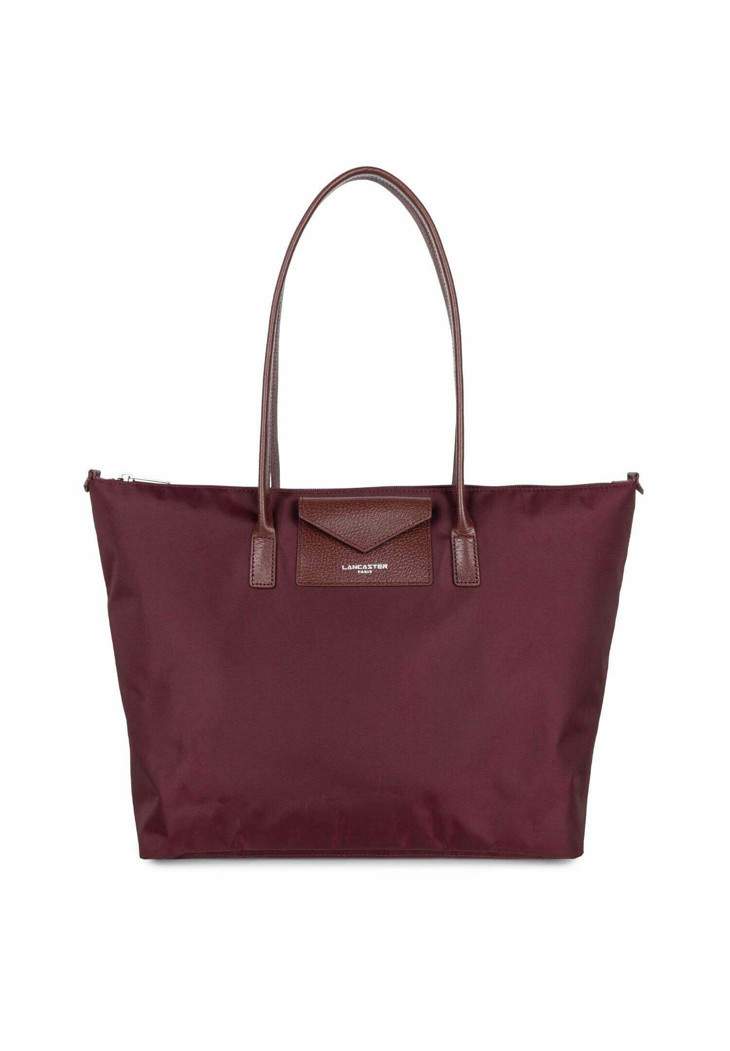 LANCASTER LARGE SMART KBA Cabas bordeaux