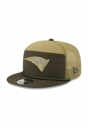 9FIFTY SPLIT PANEL - SALUTE NEW ENGLAND PATRIOTS - Cap - olive