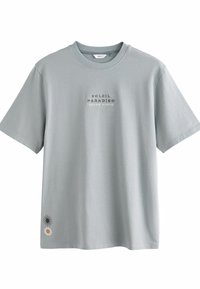 REGULAR FIT - GRAPHIC HEAVY WEIGHT - Majica kratkih rukava s printom - blue tile