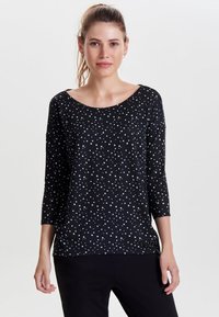 ONLY ONLELCOS AOP JRS NOOS - Långärmad tröja - black