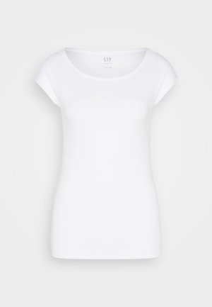 GAP BATEAU - T-shirt basique - fresh white
