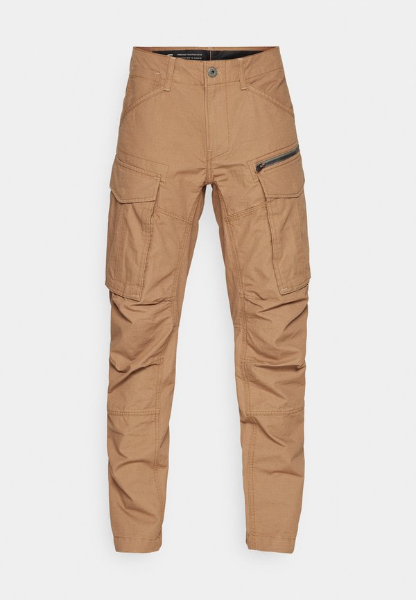 ROVIC ZIP TAPERED - Cargo trousers - fawn2
