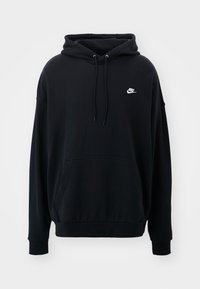 CLUB OVERSIZED - Kapuzenpullover - black