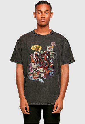 ABSOLUTE CULT DEADPOOL - MERCHANDISE ROYALTIES - Print T-shirt - black
