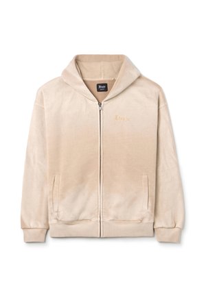 SUNFADED HOODIE - Sweatjacke - beige