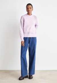 Samsøe Samsøe ANOUR  - Strickpullover - lilac snow