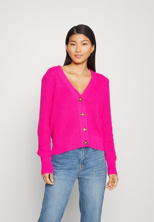 CLASSIC BUTTON - Cardigan - pink