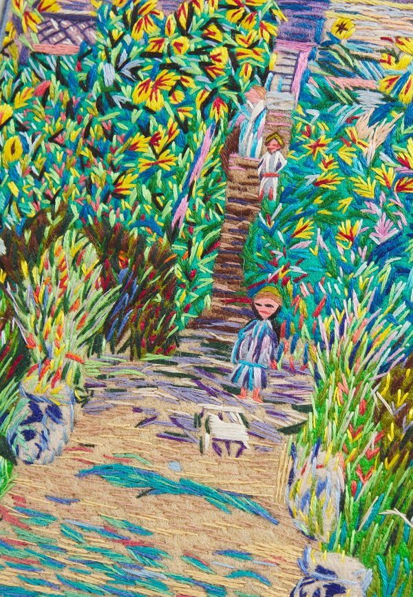 BOOK MONETS GARDEN - Clutch - hortensia2