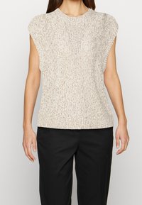 OPUS Strickpullover - beige