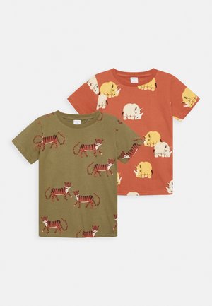 JUNGLE 2PACK - T-shirt print - khaki