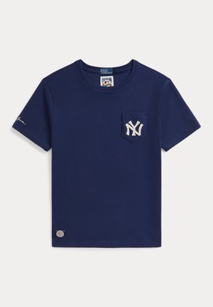Polo Ralph Lauren, POLO RALPH LAUREN YANKEES TEE 7-14Y - T-paita - dark blue
