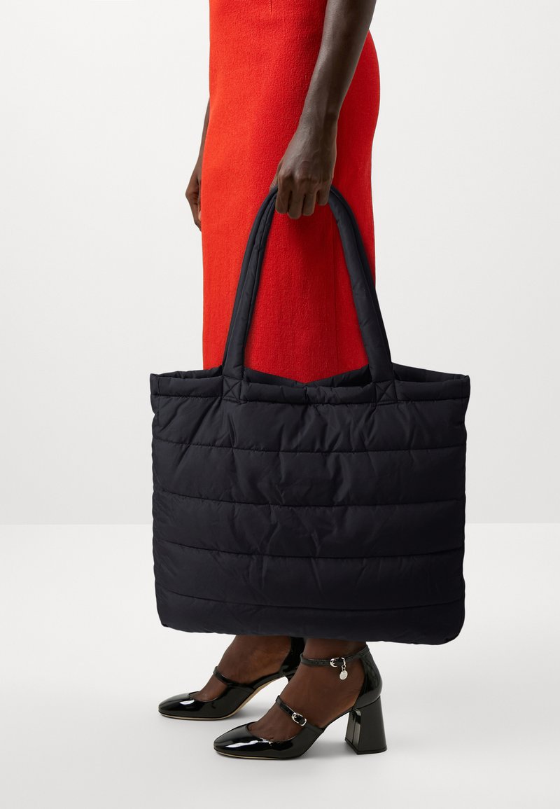 ONLY ONLMIE QUILTED PUFFER BAG - Torba za nakupovanje - black