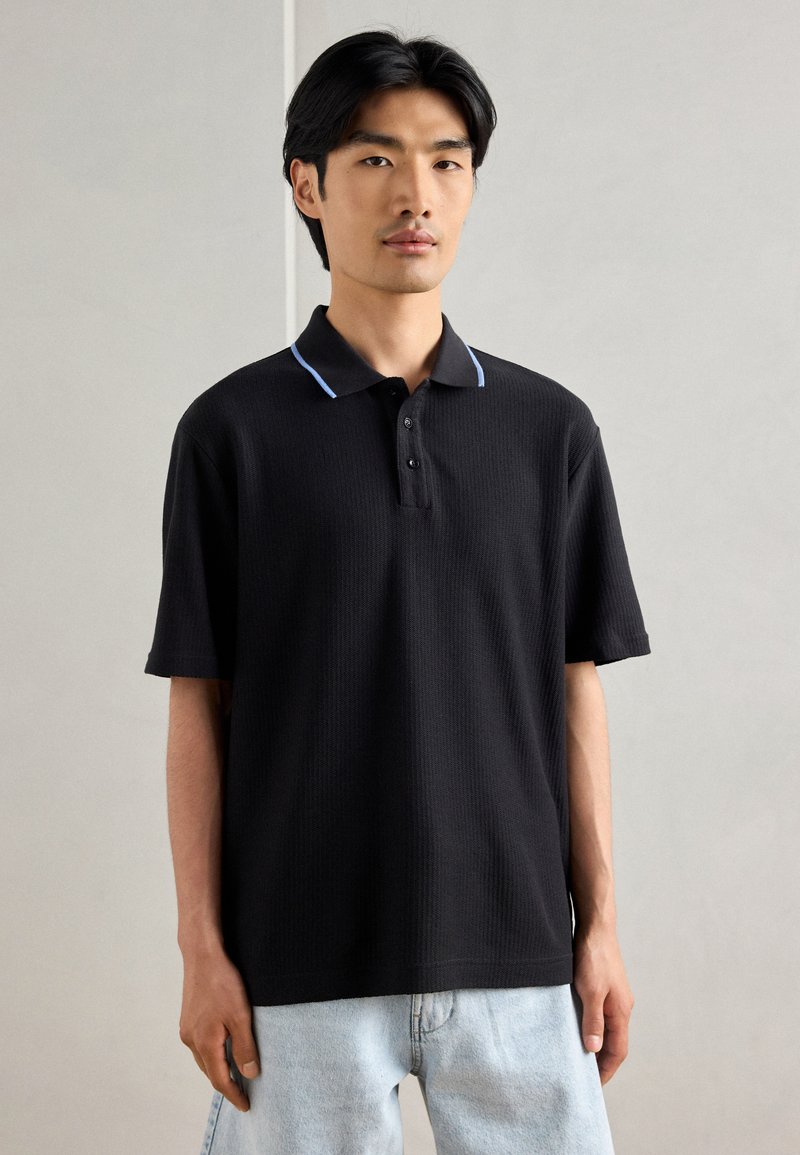 Scotch & Soda STRUCTURED RELAXED FIT - Poloshirt - meteorite