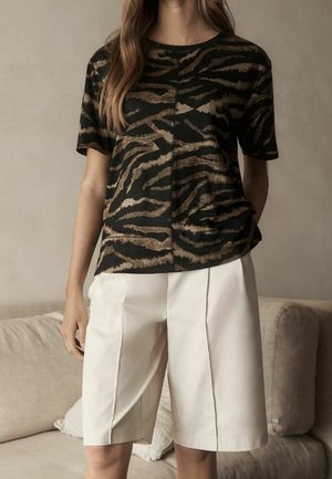Next, T-shirt basique - brown