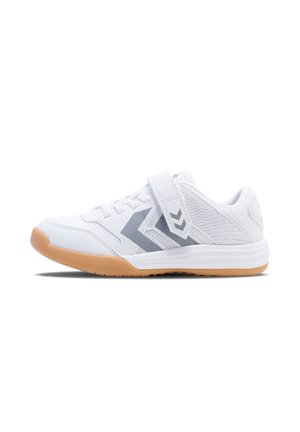 Hummel MULTIPLAY STABLE - Chaussures fitness - white grey