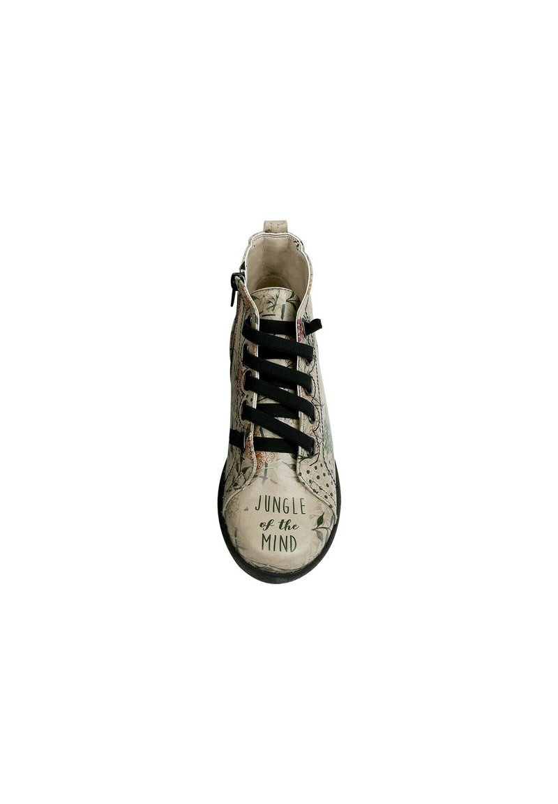 Damen Sneaker low | Dogo WONKA JUNGLE OF THE MIND Sneaker high natur/nude - TG27009 Damen Sneaker low | Dogo WONKA JUNGLE OF THE MIND Sneaker high natur/nude - TG27009