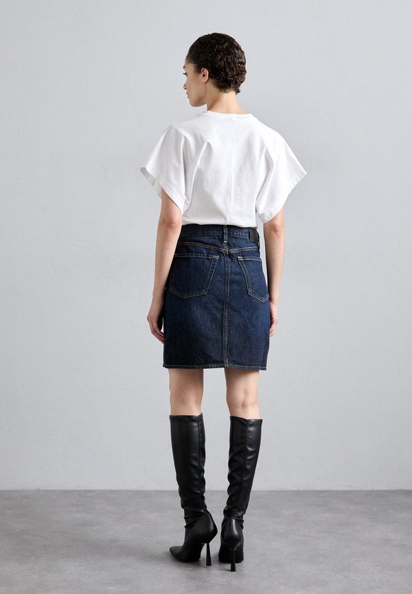 ETTA SKIRT - Denim skirt - deep azure2