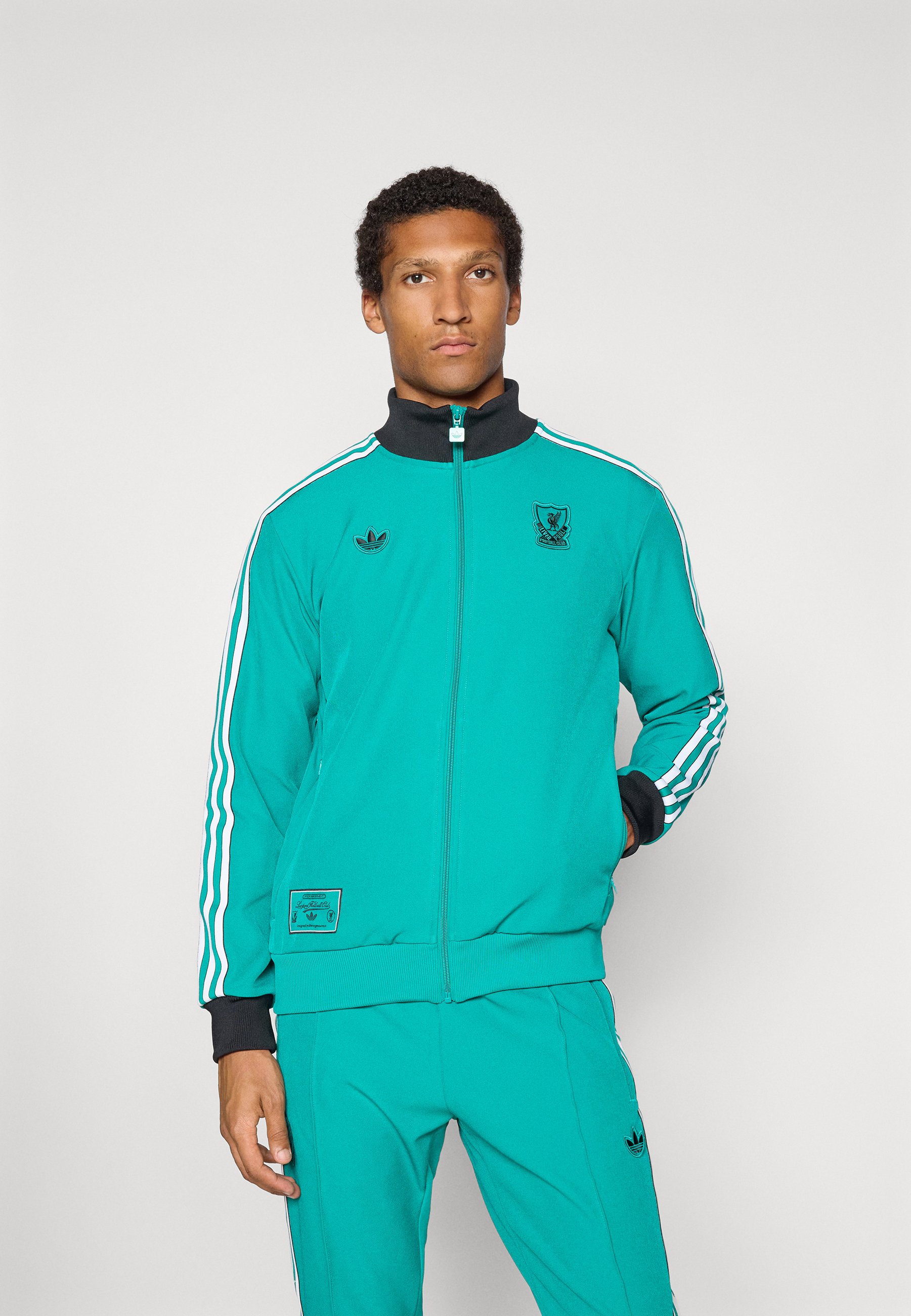 adidas Originals LIVERPOOL FC ICON TRACK TOP - Club wear - sea