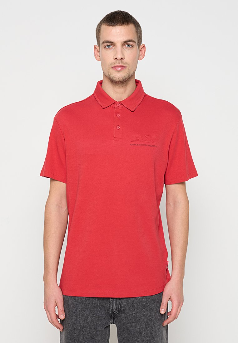 Armani Exchange Poloshirt rood Armani Exchange Poloshirt rood