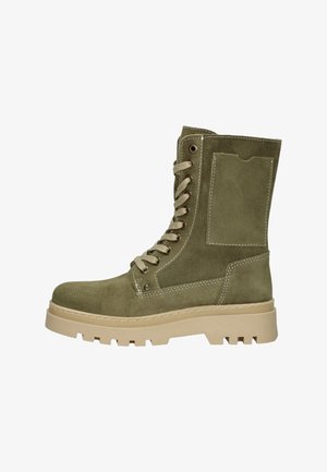 SUB55 Bottines à lacets - groen
