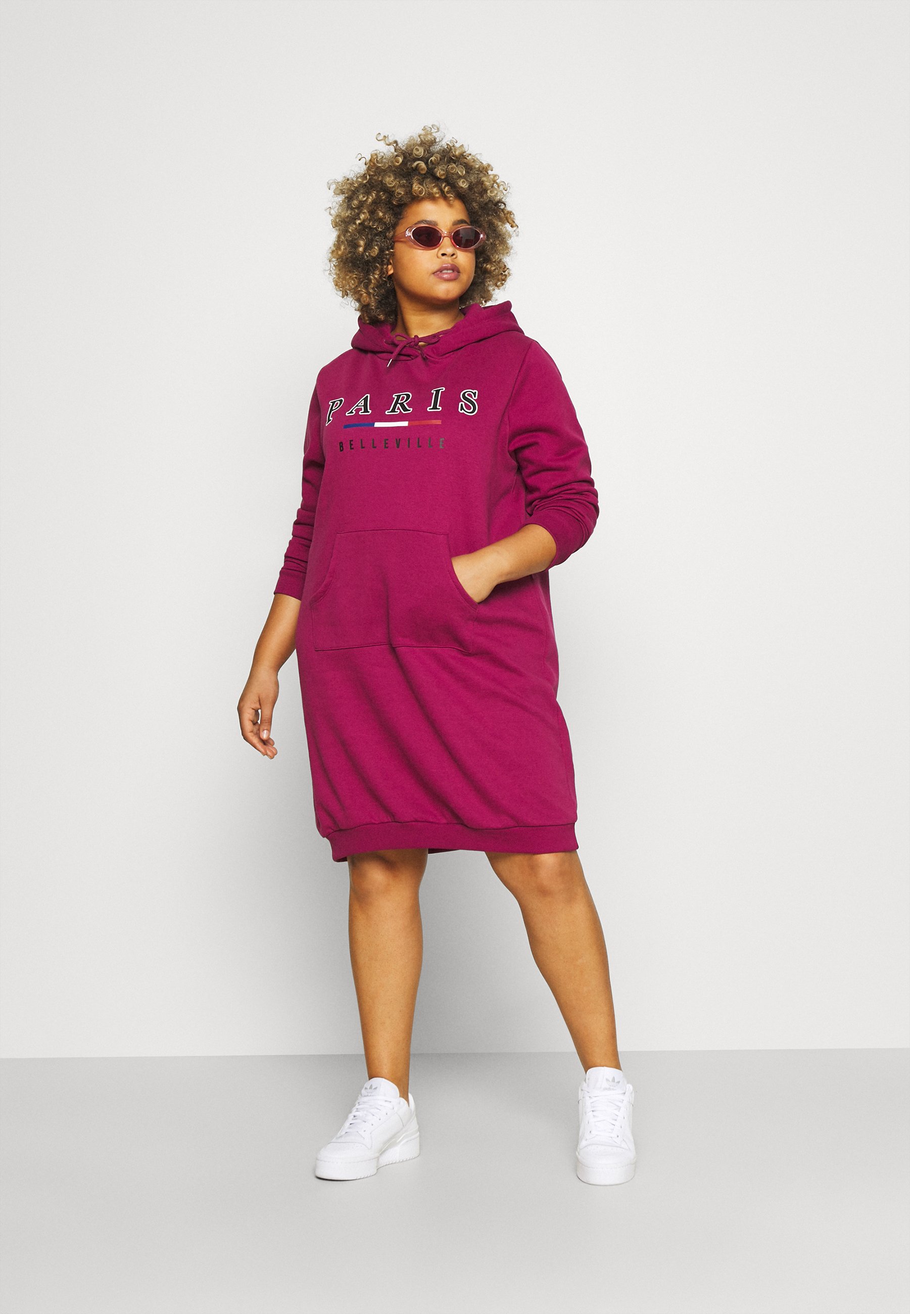Even\u0026Odd Curvy OVERSIZED HOODIE DRESS 