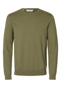 Valimata, deep lichen green melange