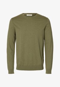 Valimata, deep lichen green melange