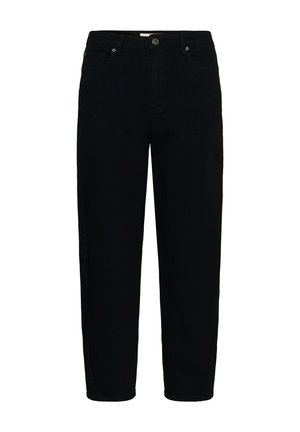Kaffe, KAANDREA BARREL - Jean droit - black deep