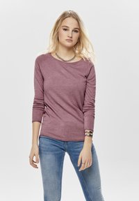 ONLY - ONLMILA LACY L S LONG  - Strickpullover - mesa rose Thumbnail-Bild 1