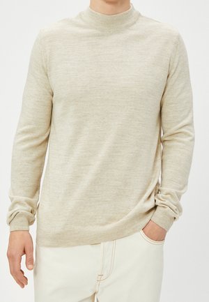 Strickpullover - beige