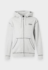 HOODIE UNISEX - Φούτερ με φερμουάρ - ash